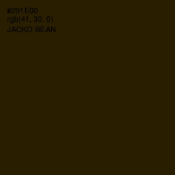 #291E00 - Jacko Bean Color Image