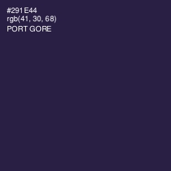 #291E44 - Port Gore Color Image