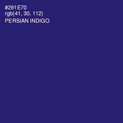 #291E70 - Persian Indigo Color Image