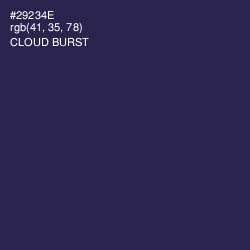 #29234E - Cloud Burst Color Image