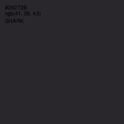 #29272B - Shark Color Image