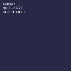 #292947 - Cloud Burst Color Image