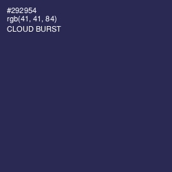 #292954 - Cloud Burst Color Image