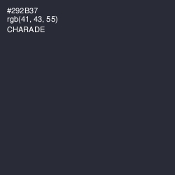 #292B37 - Charade Color Image