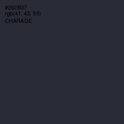 #292B37 - Charade Color Image