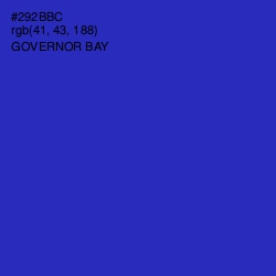 #292BBC - Governor Bay Color Image