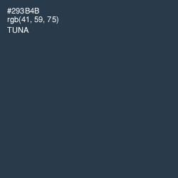 #293B4B - Tuna Color Image