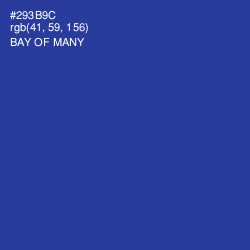 #293B9C - Bay of Many Color Image