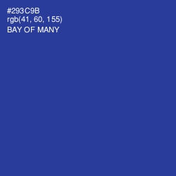 #293C9B - Bay of Many Color Image