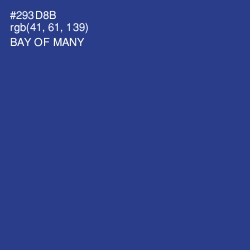 #293D8B - Bay of Many Color Image