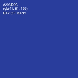 #293D9C - Bay of Many Color Image