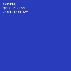 #293DBC - Governor Bay Color Image