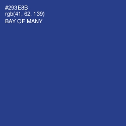 #293E8B - Bay of Many Color Image