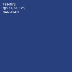 #29407E - San Juan Color Image