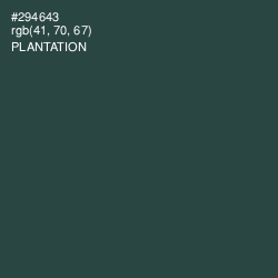 #294643 - Plantation Color Image