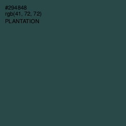 #294848 - Plantation Color Image