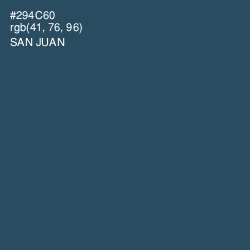 #294C60 - San Juan Color Image