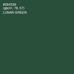 #294E39 - Lunar Green Color Image