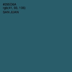 #295D6A - San Juan Color Image