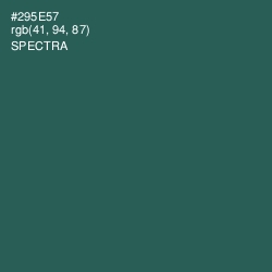 #295E57 - Spectra Color Image