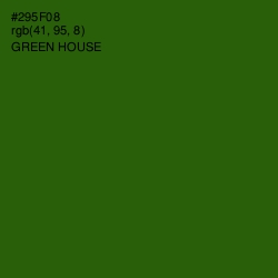 #295F08 - Green House Color Image