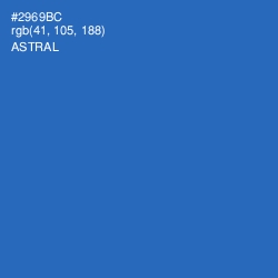 #2969BC - Astral Color Image