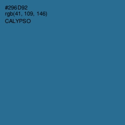 #296D92 - Calypso Color Image
