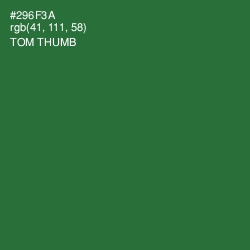 #296F3A - Tom Thumb Color Image