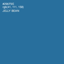 #296F9E - Jelly Bean Color Image