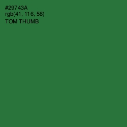 #29743A - Tom Thumb Color Image