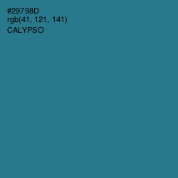 #29798D - Calypso Color Image