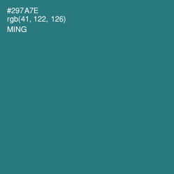 #297A7E - Ming Color Image