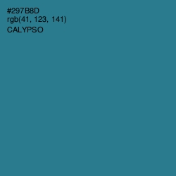 #297B8D - Calypso Color Image