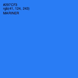 #297CF3 - Mariner Color Image