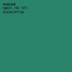 #29846B - Eucalyptus Color Image