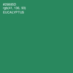 #29885D - Eucalyptus Color Image