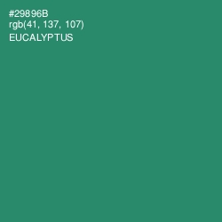 #29896B - Eucalyptus Color Image