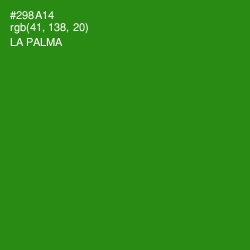#298A14 - La Palma Color Image