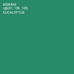 #298A69 - Eucalyptus Color Image