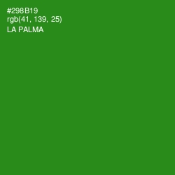 #298B19 - La Palma Color Image