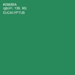 #298B5A - Eucalyptus Color Image