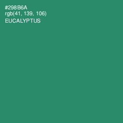 #298B6A - Eucalyptus Color Image