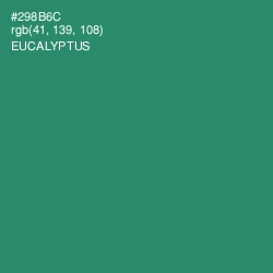 #298B6C - Eucalyptus Color Image