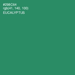 #298C64 - Eucalyptus Color Image