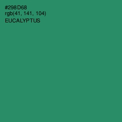 #298D68 - Eucalyptus Color Image