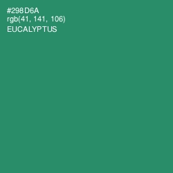 #298D6A - Eucalyptus Color Image