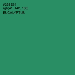 #298E64 - Eucalyptus Color Image