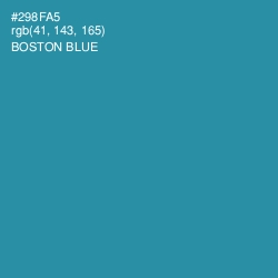 #298FA5 - Boston Blue Color Image