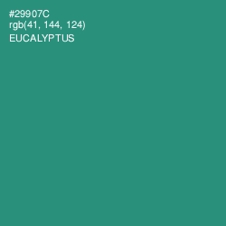 #29907C - Eucalyptus Color Image