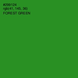 #299124 - Forest Green Color Image